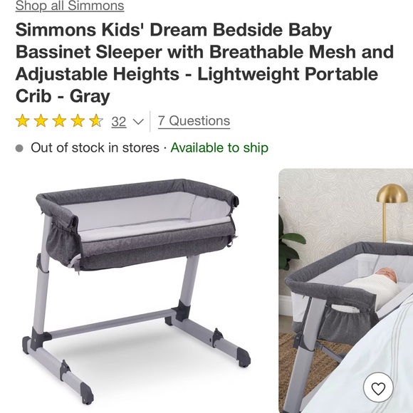 Bassinet Sleeper - Picture 4 of 6